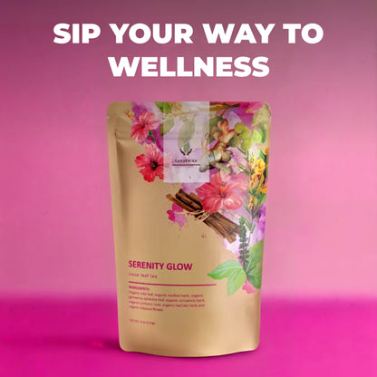 Organic Serenity Tea For Stress Relief | Mystics Vibe