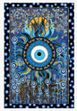 3D Evil Eye Tapestry
