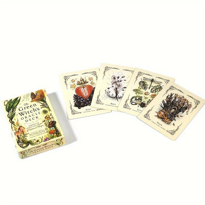 Green Witch's Oracle Deck for Natural Magic and Wisdom