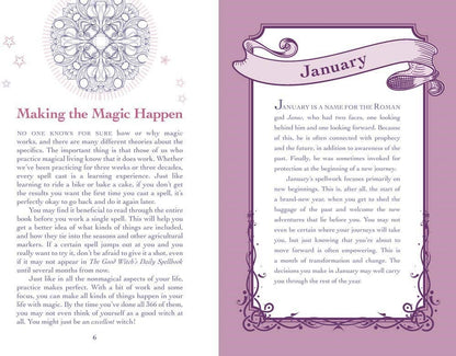 Daily Spellbook Good Witch - Magic Book | Mystics Vibe