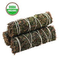 Organic Thyme Sage Smudge Stick for Cleansing and Balancing