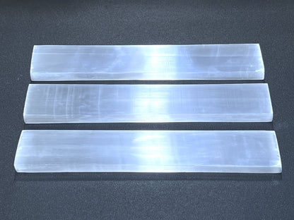 Selenite Crystal Bars Sticks (7-8 Inches) Gemstone Decor Carving Supply Wholesale