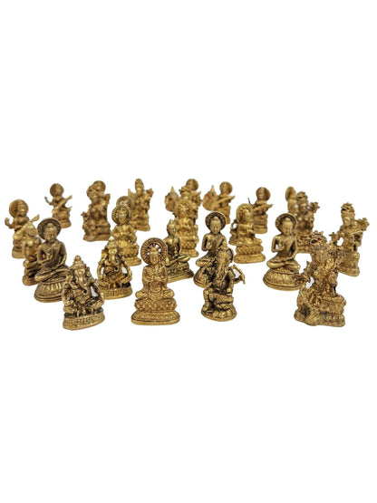 Mini Brass Deity Statues – 1 Inch – alternate product image