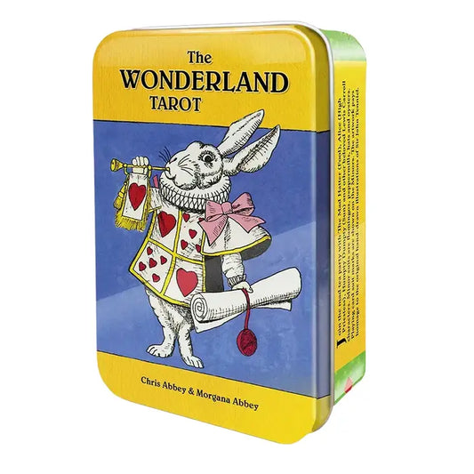 Wonderland Tarot Deck in Tin for Mystical Readings