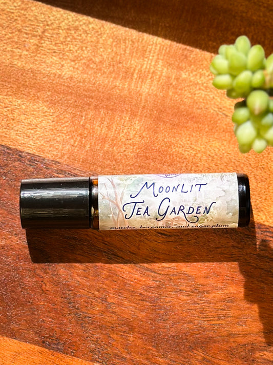 Moonlit Tea Garden Citrus Green Fruity Perfume Oil