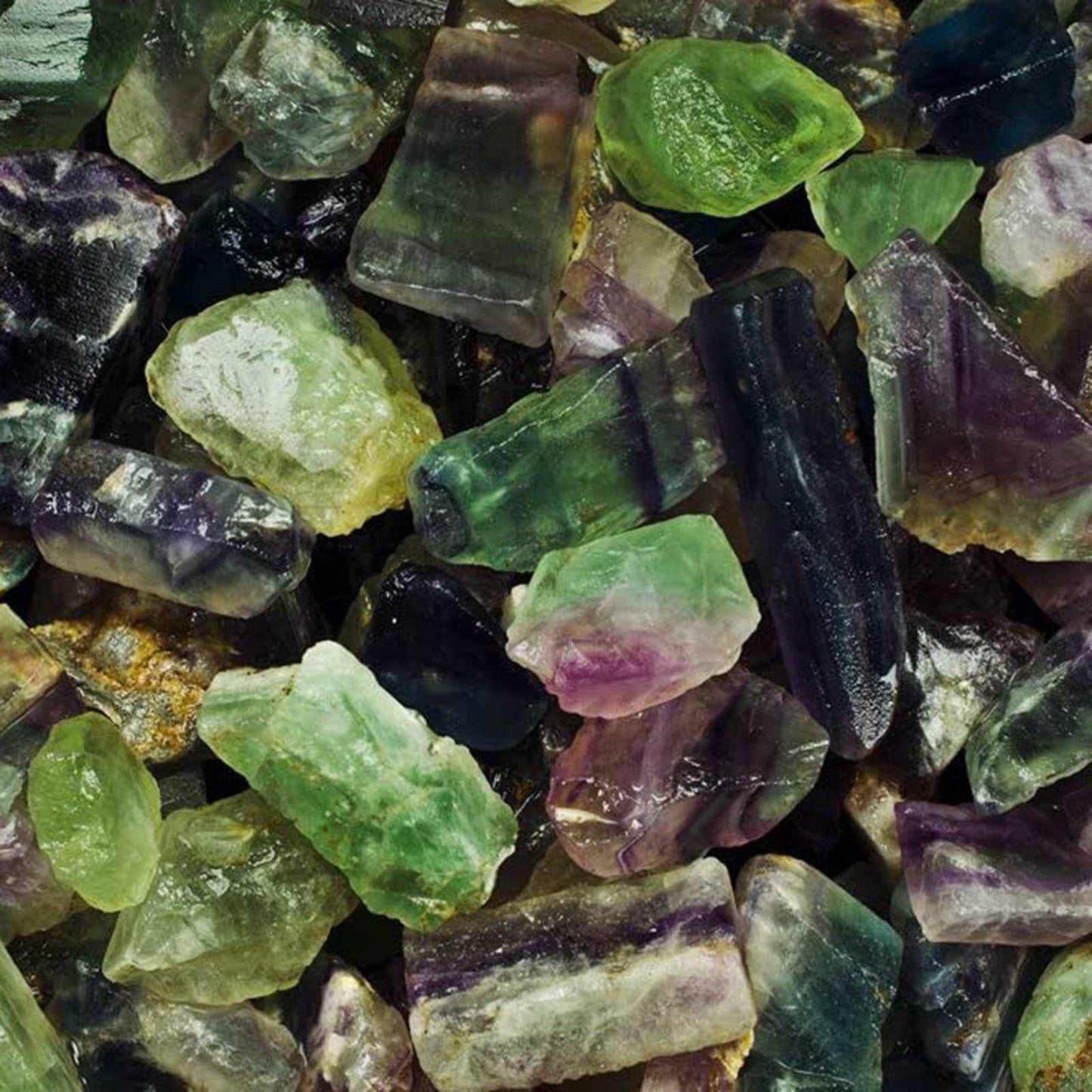 Rough Rainbow Fluorite – Raw Stone from China