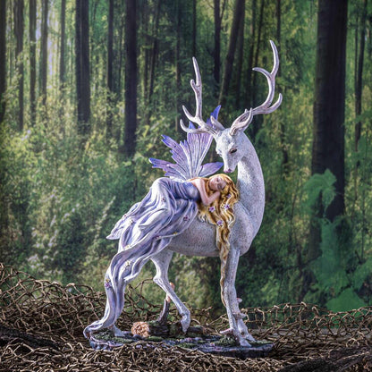 Sleeping Fairy on Deer