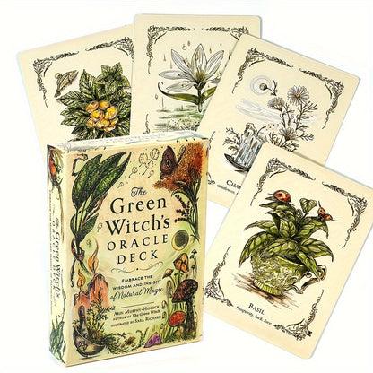 Green Witch's Oracle Deck for Natural Magic and Wisdom