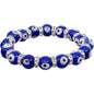 Colbalt Blue Evil Eye Bracelet