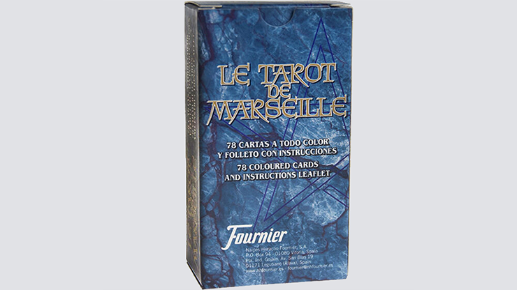 Tarot de Marseille Deck – 78 Cards, French Text & 5-Language Guidebook – alternate product image