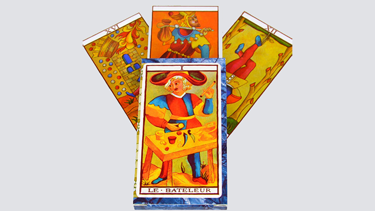 Tarot de Marseille Deck – 78 Cards, French Text & 5-Language Guidebook – additional product image
