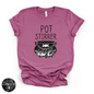 Pot Stirrer Tee (BLACK DESIGN) | Funny Witchy Graphic T-Shirt