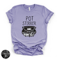 Pot Stirrer Tee (BLACK DESIGN) | Funny Witchy Graphic T-Shirt