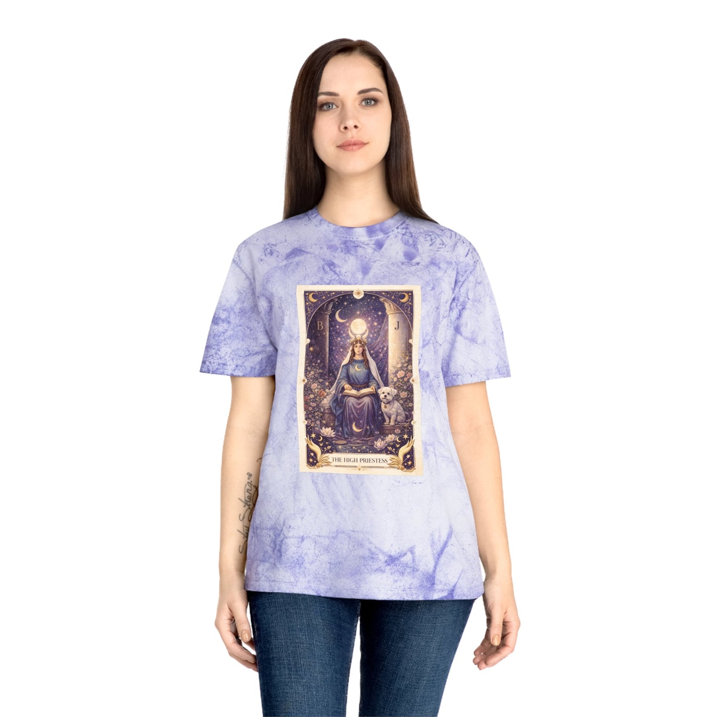 The High Priestess Color Blast Tee
