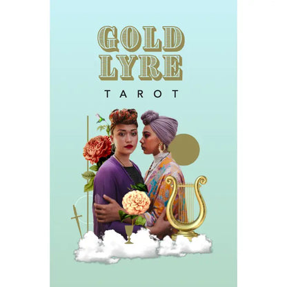 Gold Lyre Tarot Deck - Divine Feminine | Mystics Vibe