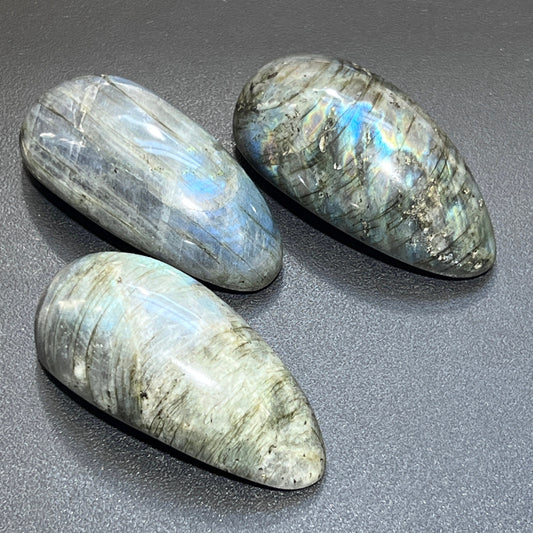 Labradorite Massage Stone Tool Polished Gemstone Carving