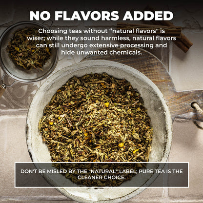 Organic Serenity Tea For Stress Relief | Mystics Vibe