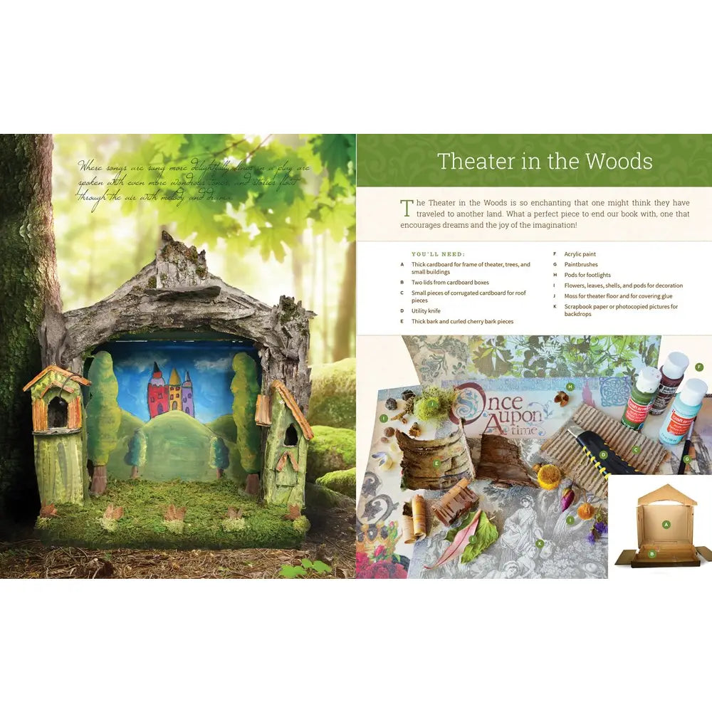 Fairy House DIY Book: Natural Miniatures And Furniture
