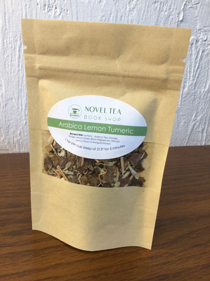 Refreshing Arabica Lemon Turmeric Herbal Loose Leaf Tea