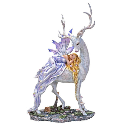 Sleeping Fairy on Deer