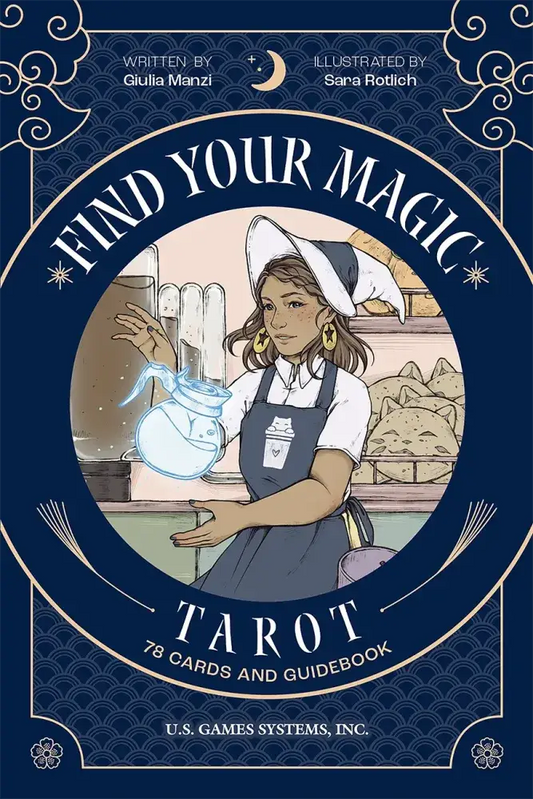Modern Find Your Magic Tarot Deck for Daily Insights