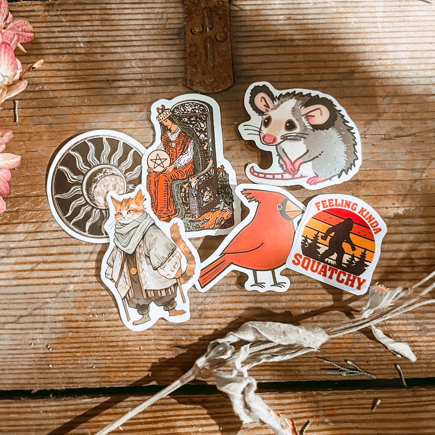 Mix & Match Stickers | Vinyl Witchy, Zodiac & Aesthetic Stickers (Buy 5 Get 1 Free)