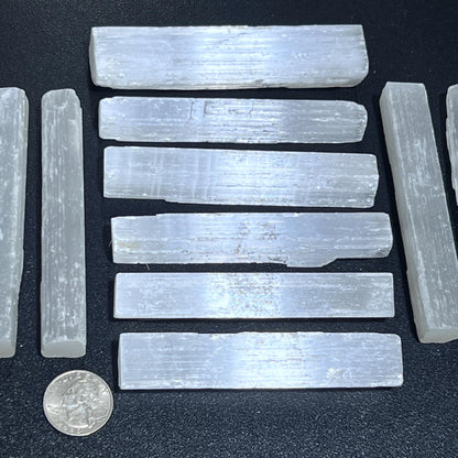 Selenite Crystal Sticks Gemstone Decor Wholesale Supply
