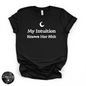 My Intuition Knows Her Sh*t Tee  (WHITE DESIGN)| Funny Witchy Graphic T-Shirt