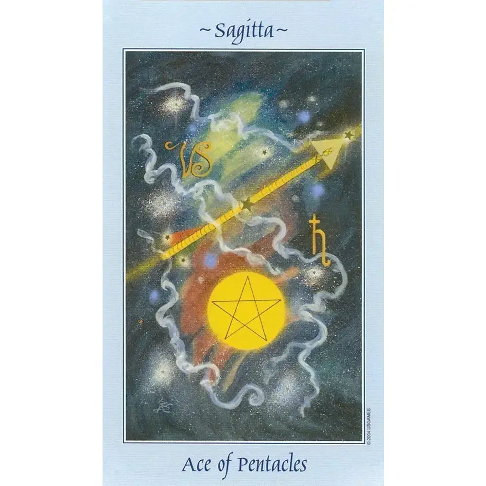 Mystical Celestial Tarot Deck With Astrological Insights
