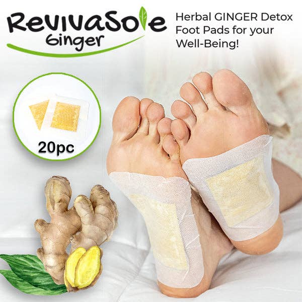 Ginger Detox Foot Pads | 20pc