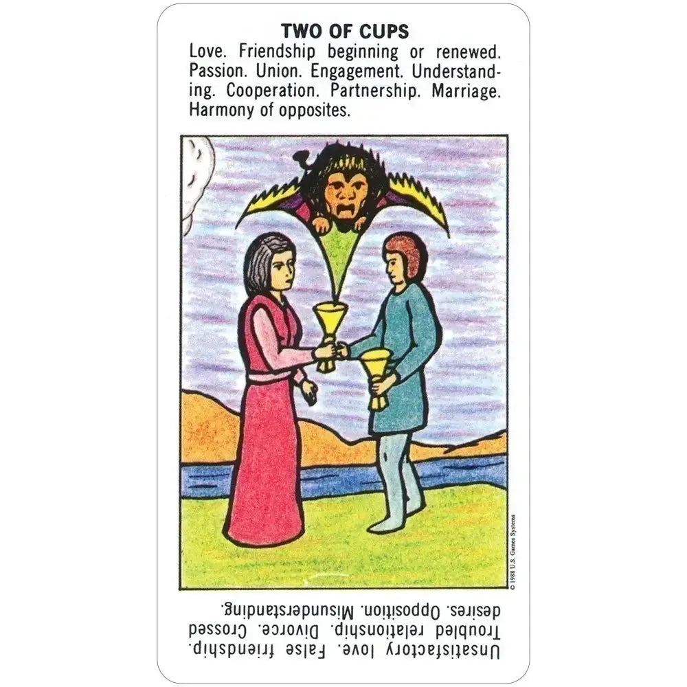 Beginner Starter Tarot Deck with Ancient Woodcut Art