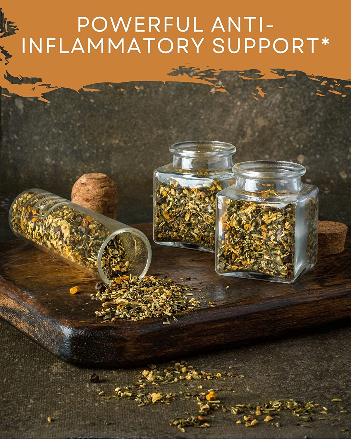 USDA Organic Anti-Inflammatory Herbal Tea, Loose Leaf