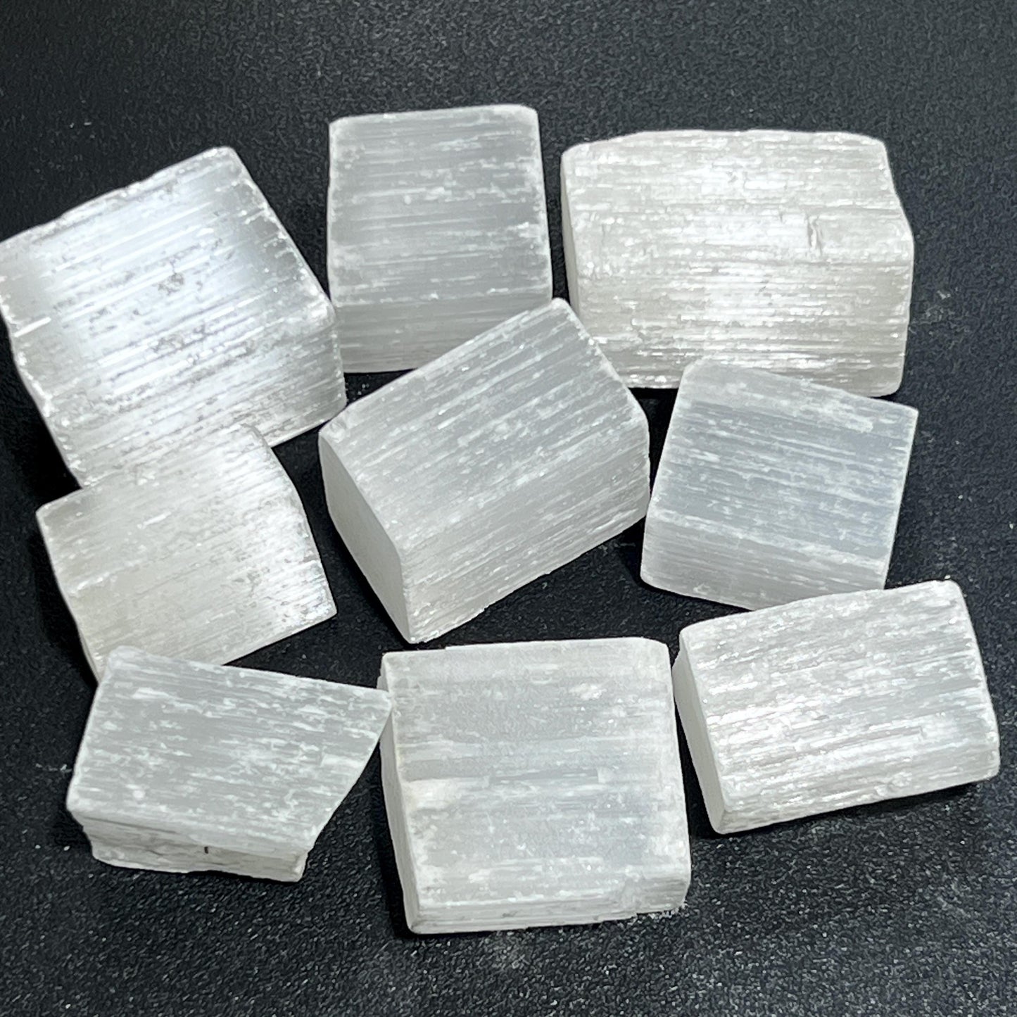 Selenite Stain Spar Crystal Rough Raw Stones (By The Piece or Pound)