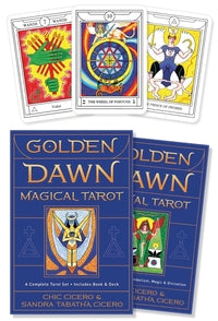 Golden Dawn Magical Tarot Deck with Ritual Symbolism
