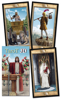 Innovative 3D Grand Trumps Tarot Deck for Divination