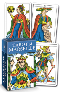 Mini Tarot of Marseille Deck for Travel and Readings