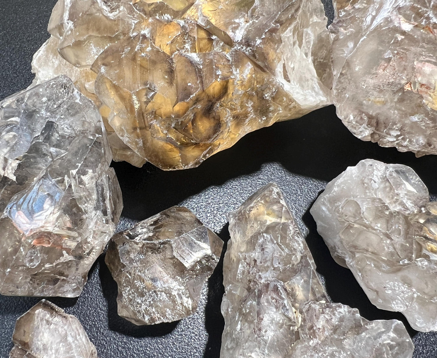 Elestial Alligtor Quartz Crystal Clusters Rough Raw Wholesale