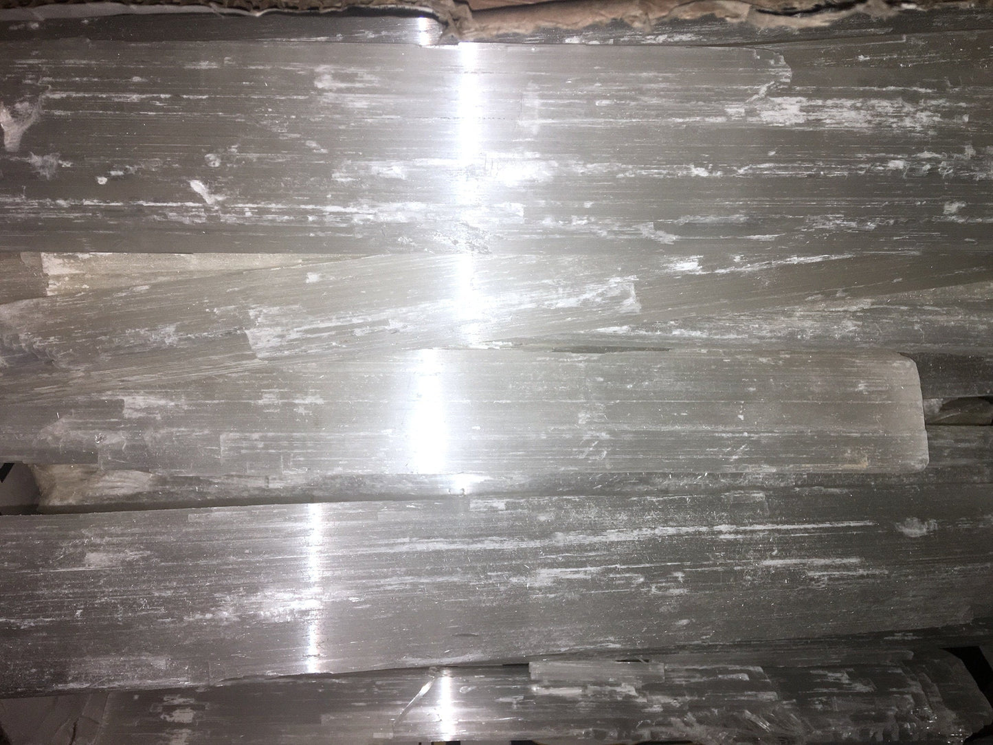 Super Extra Large Selenite Crystal Stick Log (13 - 15 Inches) Raw Gemstone Decor Supply