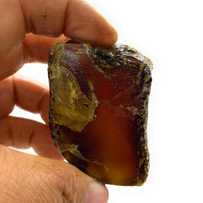 Rough Top Gold Amber – Raw Stone from Indonesia