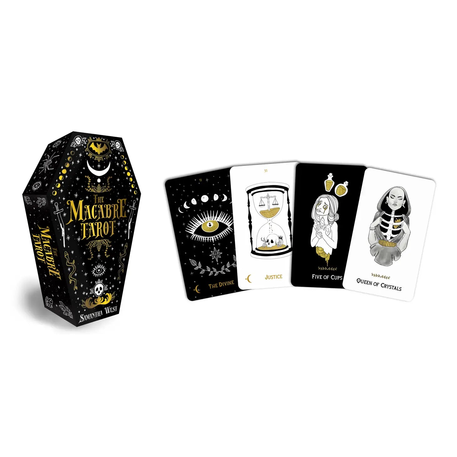 The Macabre Tarot Deck: Dark Mystical Readings and Rituals