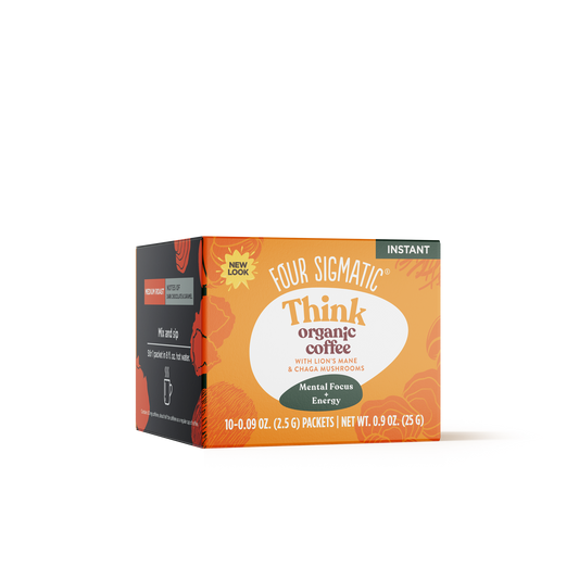 Mushroom Instant Coffee Mix | Lion’s Mane | Chaga | Rhodiola Extract (10pk)