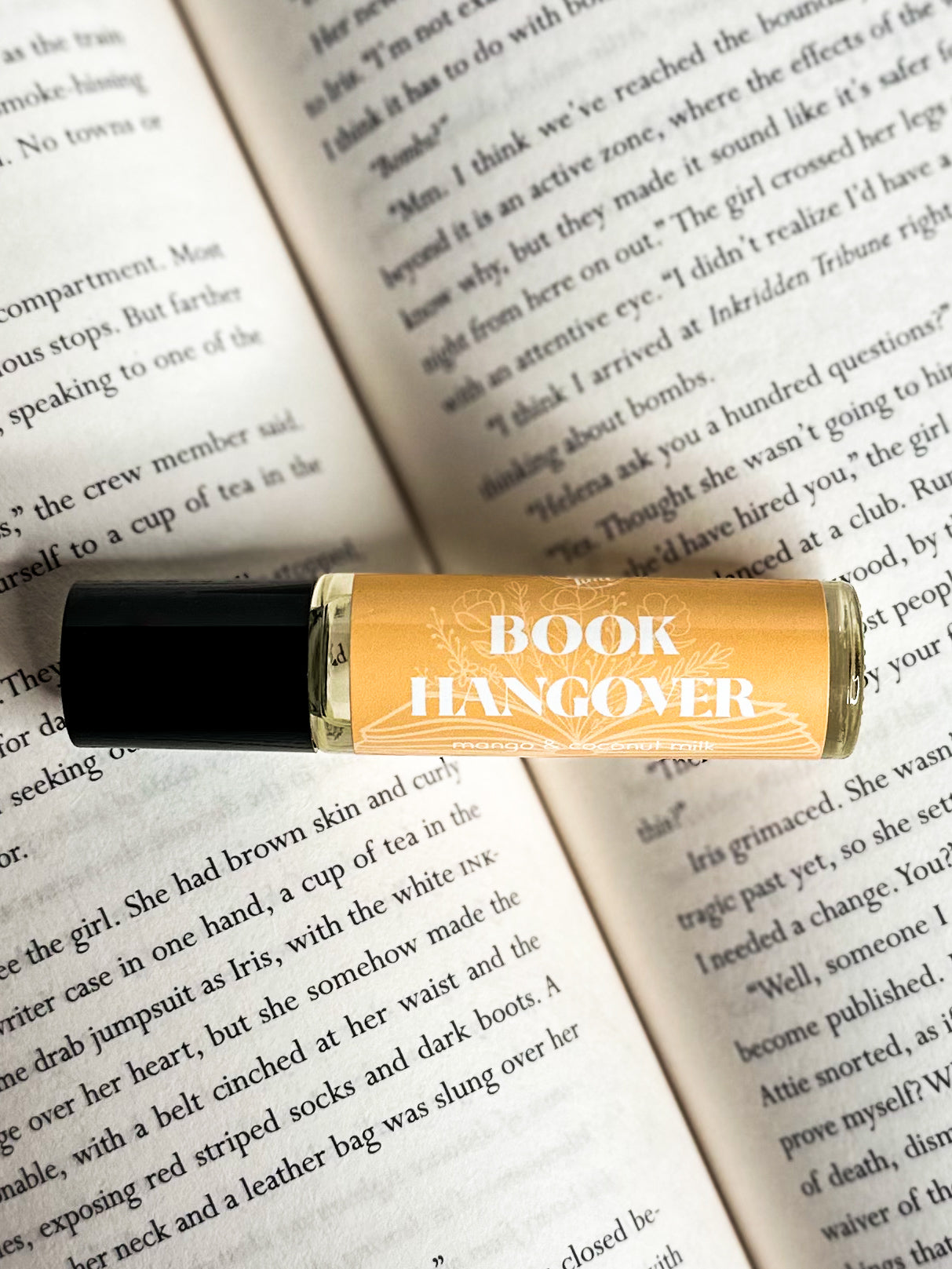 Tropical Book Hangover Perfume Oil for Relaxation
