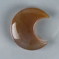 Assorted Natural Crystal Moons For Healing And Protection