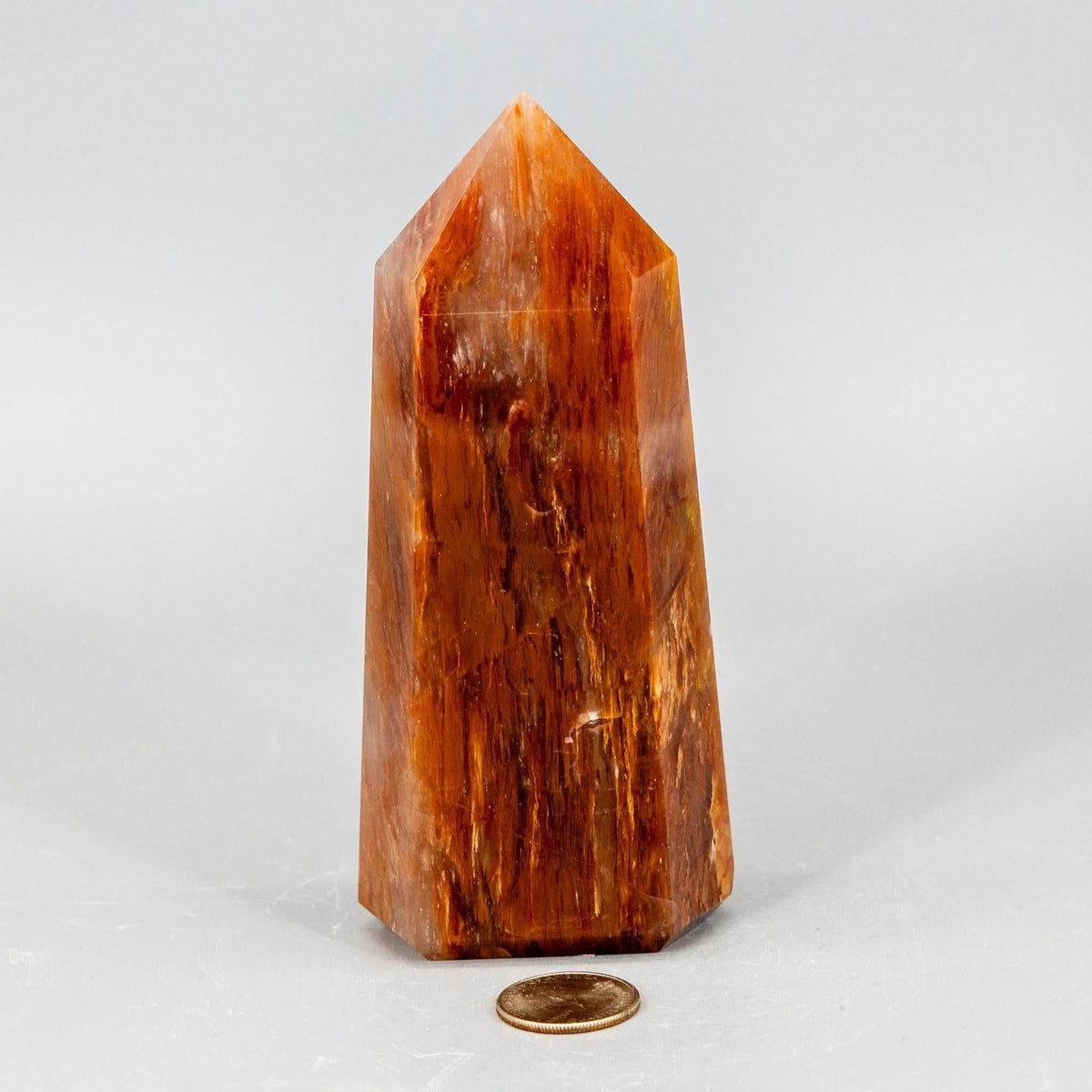 XL Aragonite Crystal Tower – 584g, 6 Inches