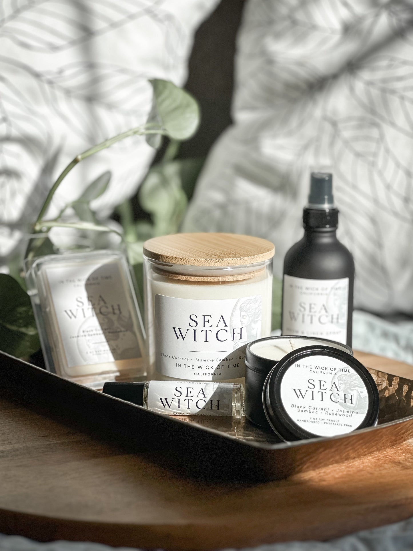 Sea Witch Perfume Oil: Mystical Marine Woody Amber Blend