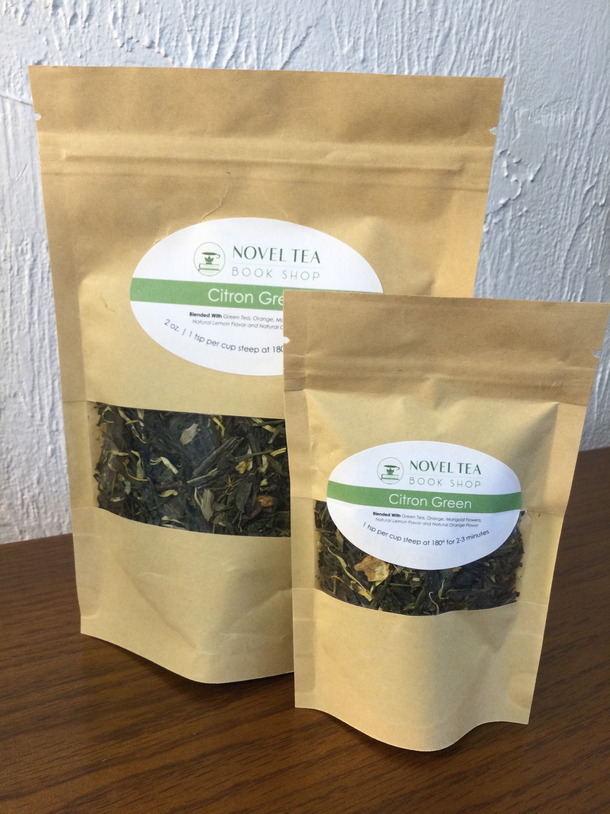 Citron Green Loose Leaf Tea: Refreshing Citrus Blend