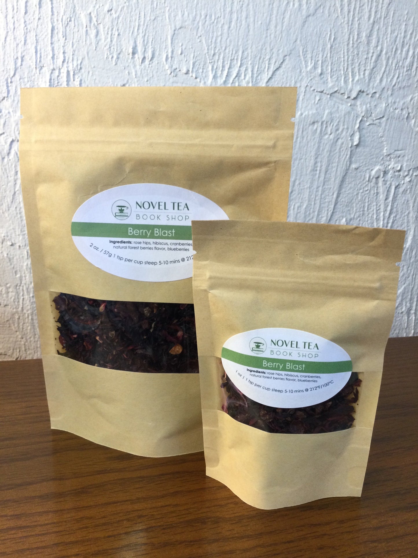 Caffeine-Free Berry Blast Loose Leaf Herbal Tea Blend