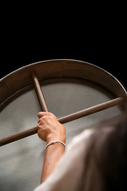 Bodhrán Frame Drum – 18” with Napa Head for Rhythm & Ritual