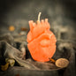 Beeswax Anatomical Heart Spell Candle