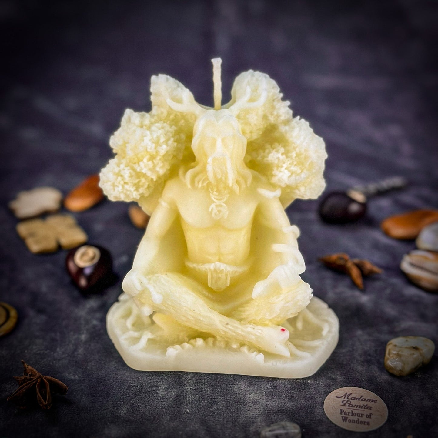 Horned God Candle Spell Kit - Cernunnos Nature Magic & Fertility